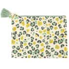 V47371 - All Over Leopard Canvas Pouches - Set of 2 4/PK